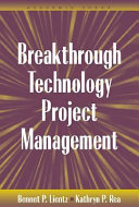 Breakthrough technology project management /