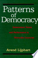 Patterns of democracy : government forms and performance in thirty-six countries /