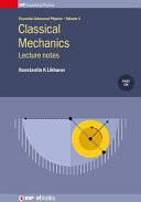 Classical mechanics : lecture notes /