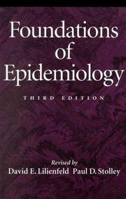 Foundations of epidemiology.