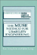 The MUSE method for usability engineering /
