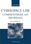 Cyberspace law : commentaries and materials /