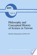 Philosophy and Conceptual History of Science in Taiwan /