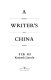 A writer's China : bridges east & west /