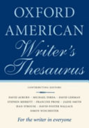 The Oxford American writer's thesaurus /
