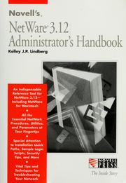 Novell's NetWare 3.12 administrator's handbook /