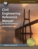 Civil Engineering Reference Manual for the PE Exam /