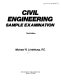 Civil engineering sample examination /