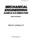 Mechanical engineering sample examination /