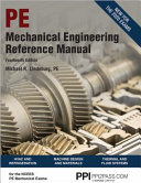 PE mechanical engineering reference manual /