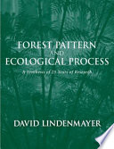 Forest pattern and ecological process : a synthesis of 25 years of research /