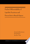 Fréchet differentiability of Lipschitz functions and porous sets in Banach spaces /