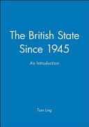 The British state since 1945 : an introduction /