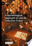 A Narratological Approach to Lists in Detective Fiction /