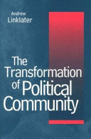The transformation of political community : ethical foundations of the Post-Westphalian era /