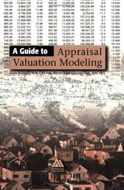 A guide to appraisal valuation modeling /
