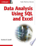Data analysis using SQL and Excel /