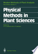 Physical Methods in Plant Sciences /