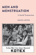 Men and menstruation : a social transaction /