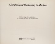 Architectural sketching in markers /