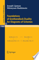 Foundations of Grothendieck duality for diagrams of schemes /