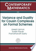 Variance and duality for Cousin complexes on formal schemes /