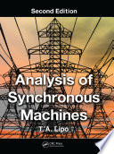 Analysis of synchronous machines /