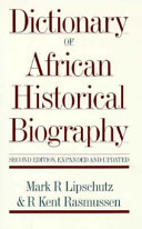 Dictionary of African historical biography /