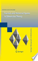 Fractals and universal spaces in dimension theory /