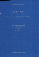 Politica : six books of politics or political instruction /