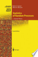 Statistics of Random Processes : I. General Theory /