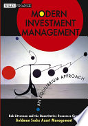 Modern investment management : an equilibrium approach /