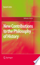 New contributions to the philosophy of history /