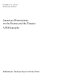 American dissertations on the drama and the theatre ; a bibliography /