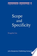 Scope and specificity /