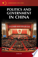 Politics and government in China /