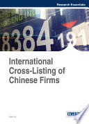 International cross-listing of Chinese firms /