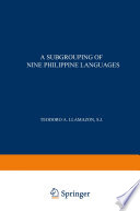 A subgrouping of nine Philippine languages /