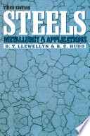 Steels : metallurgy and applications /