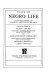 Plays of Negro life ; a source-book of native American drama /