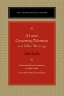 A letter concerning toleration and other writings /