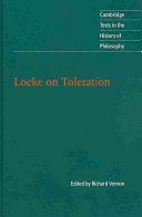 Locke on toleration /
