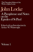 A paraphrase and notes on the Epistles of St. Paul to the Galatians, 1 and 2 Corinthians, Romans, Ephesians /