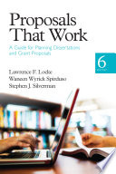 Proposals that work : a guide for planning dissertations and grant proposals /