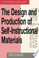 The design and production of self-instructional materials /