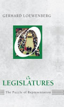 On legislatures : the puzzle of representation /
