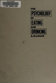 The psychology of eating and drinking /