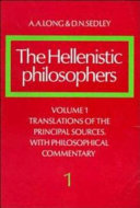 The Hellenistic philosophers /