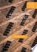 A history of "relevance" in psychology /