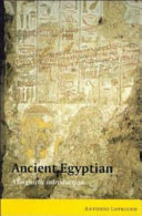 Ancient Egyptian : a linguistic introduction /